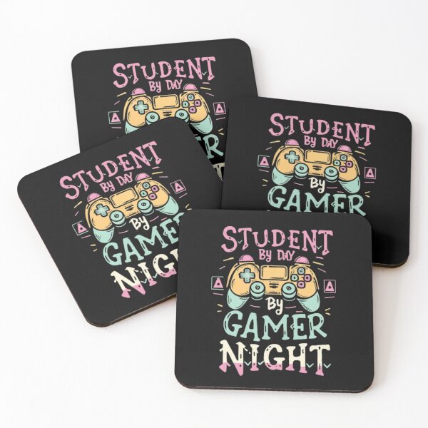 Item preview, Students by day, Gamer by Night designed and sold by PatronesKawai.