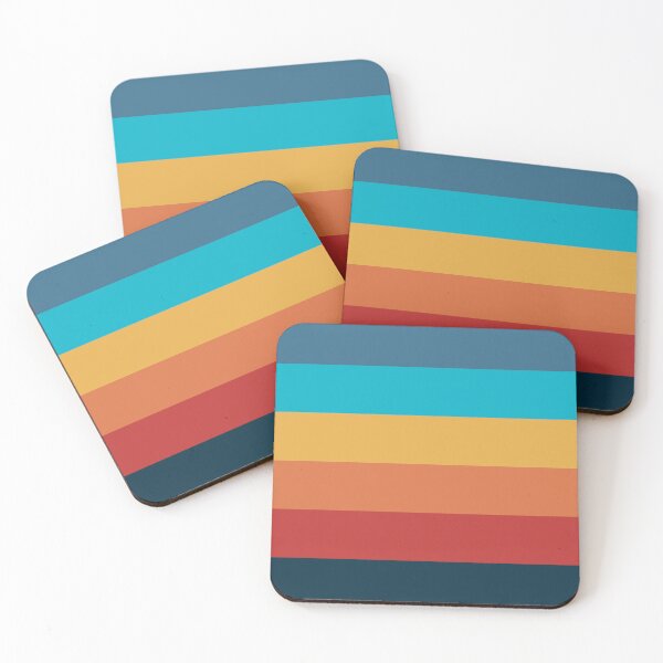 Item preview, Retro vintage color stripes   designed and sold by TalBright.
