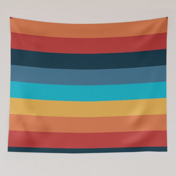Item preview, Retro vintage color stripes   designed and sold by TalBright.