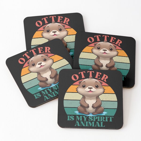 Item preview, Otter Is My Spirit Animal Retro Vintage designed and sold by YerrouDesing.