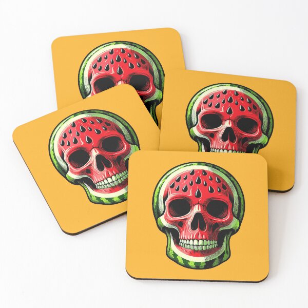 Item preview, Watermelon Skull designed and sold by SaltyStar.