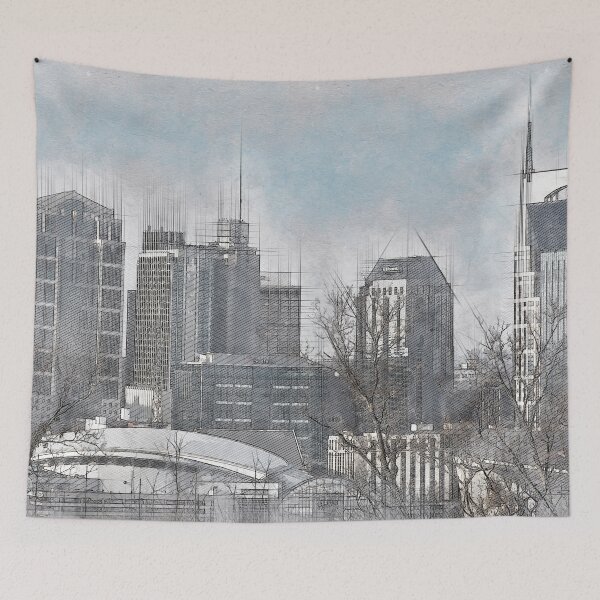 Item preview, Nashville Skyline designed and sold by mrthink.