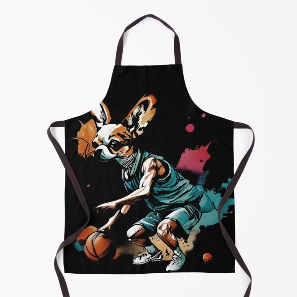 Item preview, chihuahua dog playing basketball designed and sold by Furrifico.