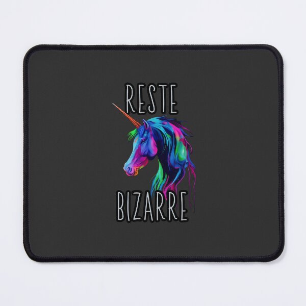 Item preview, Étrangeté Lumineuse: Licorne Néon avec Reste Bizarre designed and sold by MillennialVibe.