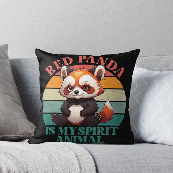 Item preview, Red Panda Is My Spirit Animal Retro Vintage designed and sold by YerrouDesing.