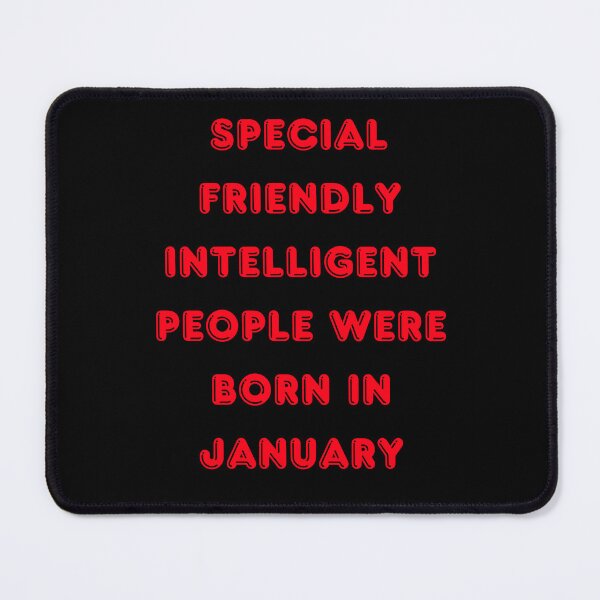 Item preview, BORN IN JANUARY designed and sold by stickersrafisa.