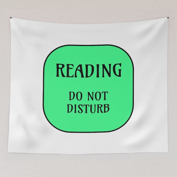 Item preview, Reading Do Not Disturb  designed and sold by Inspirationmotivation.