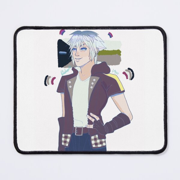 Item preview, Demibiromantic ace Riku for ASAW 2024 designed and sold by Rolaplayor101.