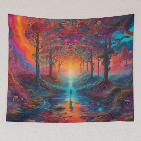 Item preview, Psychedelic nature. designed and sold by Cherryblossom50.