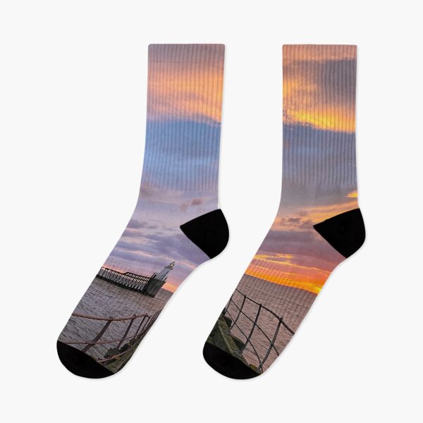 Item preview, January sunrise at the mouth of the River Blyth  designed and sold by Violaman.