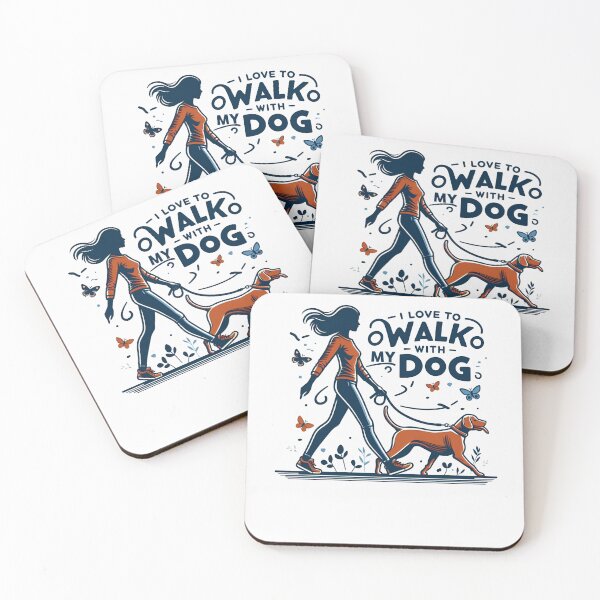 Item preview, I love to walk with my dog designed and sold by TahfahTk.