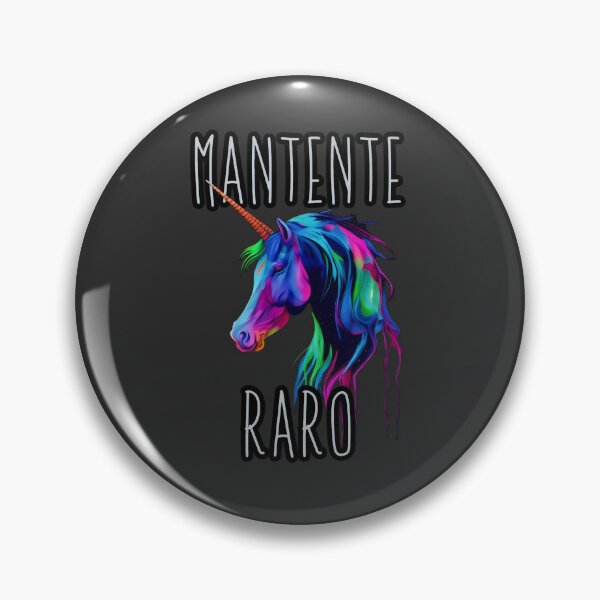 Item preview, Eccentricidad Brillante: Unicornio Neón con Mantente Raro designed and sold by MillennialVibe.