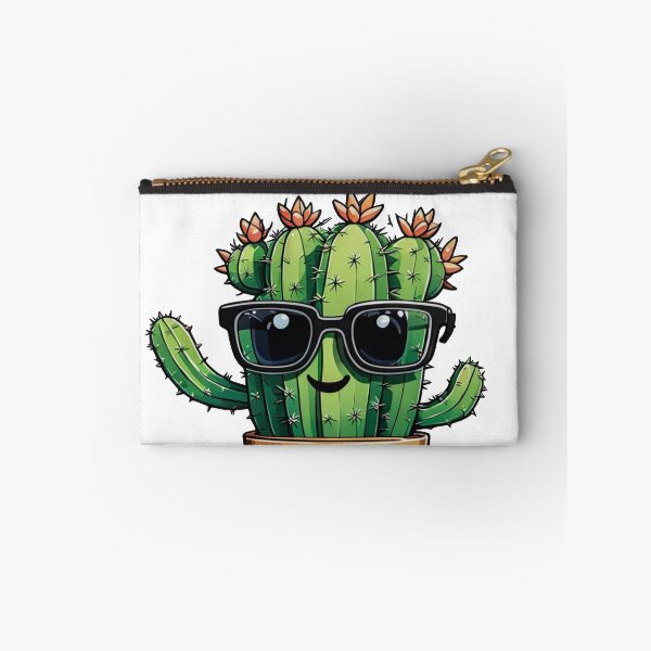 Item preview, Cute Cactus - Succulent Plant - Smiling Cactus - Potting Cactus Plants Wearing Sunglasses designed and sold by MyArt23.
