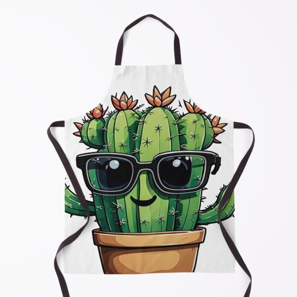 Item preview, Cute Cactus - Succulent Plant - Smiling Cactus - Potting Cactus Plants Wearing Sunglasses designed and sold by MyArt23.