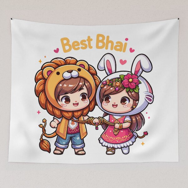 Item preview, best bhai-Being Bhai-Siblings Celebration-raksha bandhan-Rakhri designed and sold by toobel.