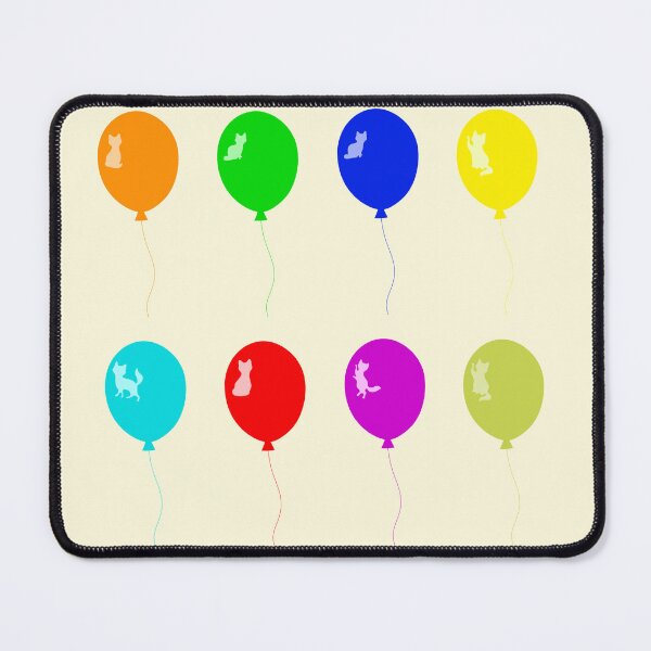 Item preview, balloons with a spot in the shape of a cat designed and sold by AchtungStudio.