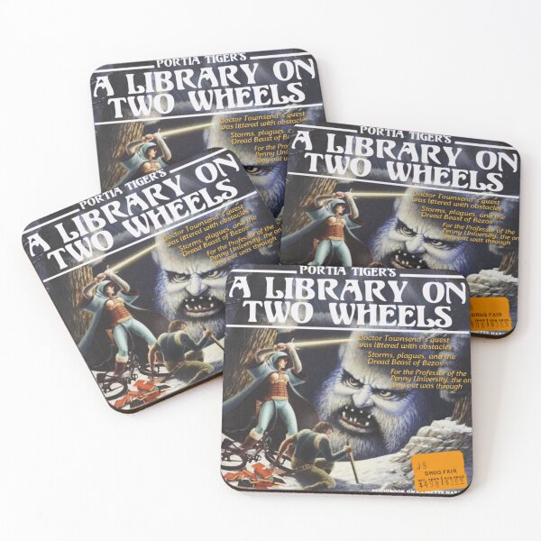 Item preview, A Library on Two Wheels designed and sold by TheREALFlyDog.