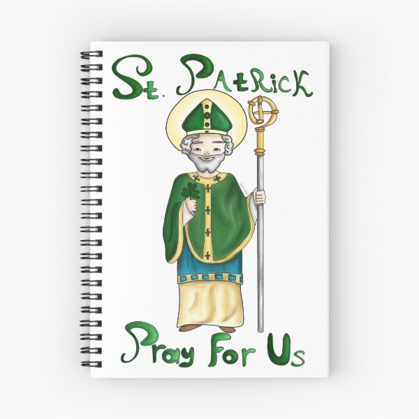 Artikelvorschau, Sankt Patrick entworfen und verkauft von Tres Corda Designs.