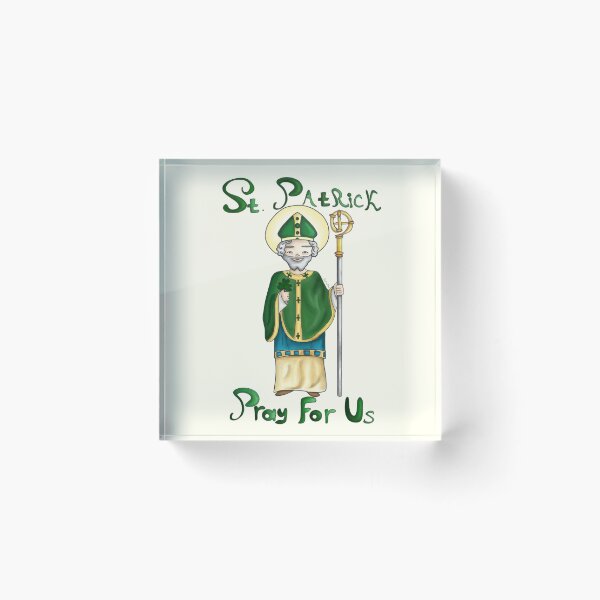Item preview, Saint Patrick designed and sold by Tres Corda Designs.