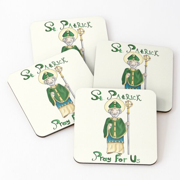Item preview, Saint Patrick designed and sold by Tres Corda Designs.