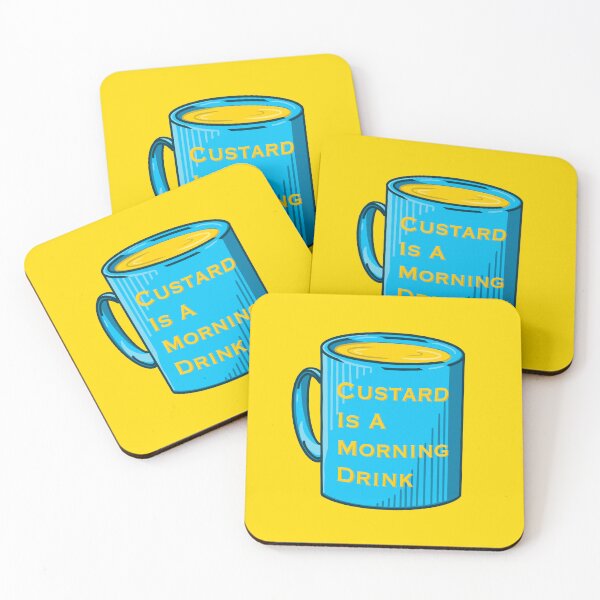Item preview, Morning Custard club badge  designed and sold by davecakes.