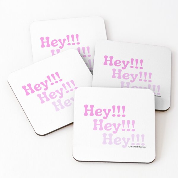 Artikelvorschau, Hey Hey Hey! v13, rosa | @lilsboobthangs entworfen und verkauft von lilsboobthangs.