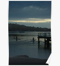 Pre Dawn at Como Poster