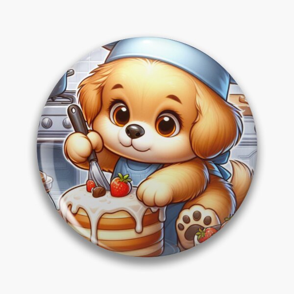 Item preview, Little bear making vanilla cake. designed and sold by moni0490.