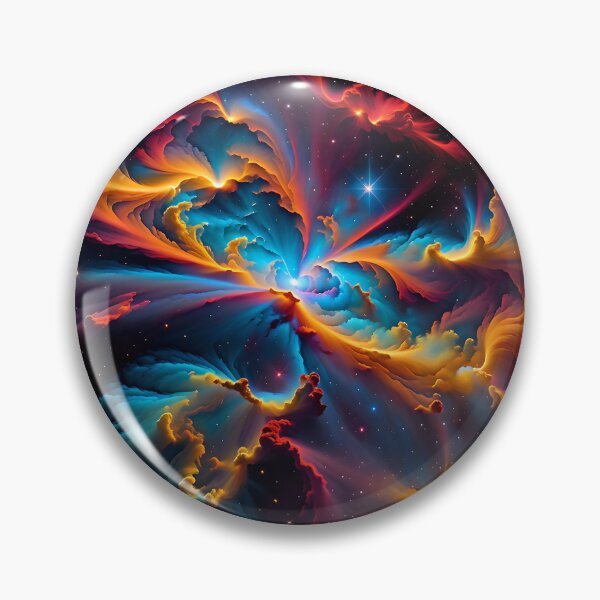 Artikelvorschau, Abstract Colorful Rainbow Nebula Pattern entworfen und verkauft von TheArtOfPat.