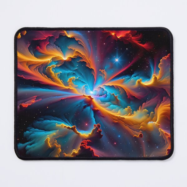 Item preview, Abstract Colorful Rainbow Nebula Pattern designed and sold by TheArtOfPat.