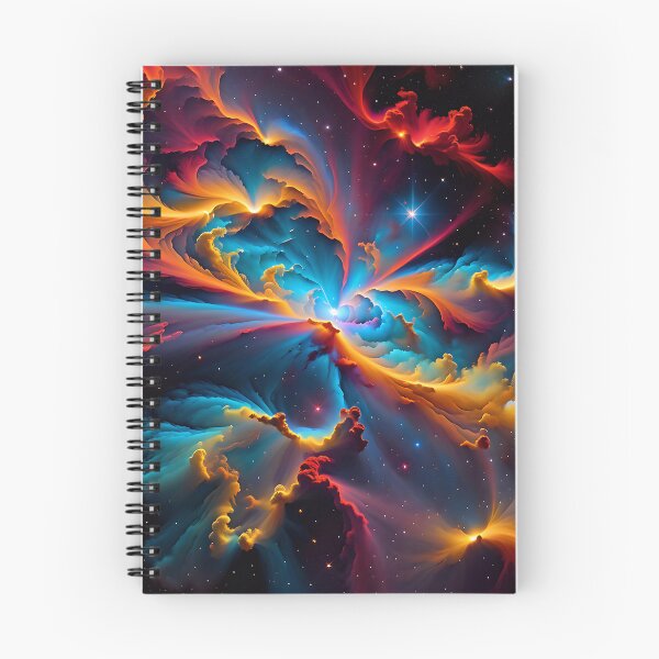 Item preview, Abstract Colorful Rainbow Nebula Pattern designed and sold by TheArtOfPat.