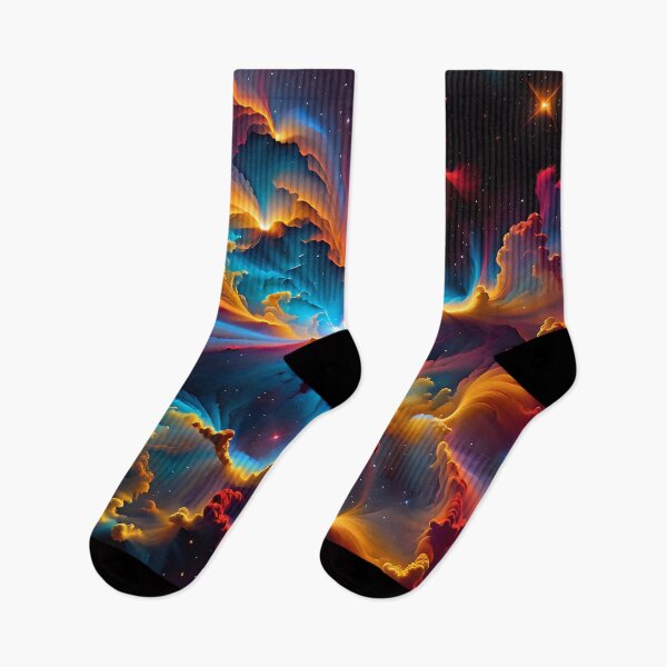 Item preview, Abstract Colorful Rainbow Nebula Pattern designed and sold by TheArtOfPat.