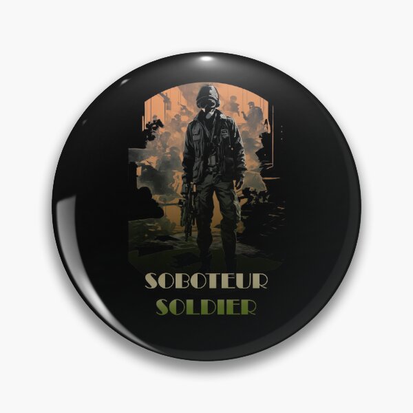 Item preview, SABOTEUR SOLDIER, SABOTEUR AGENT, system disruptor, system manipulation designed and sold by CrisMor-Art.
