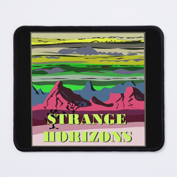 Item preview, Strange horizons - retro space landscape designed and sold by VauKaArtShop.