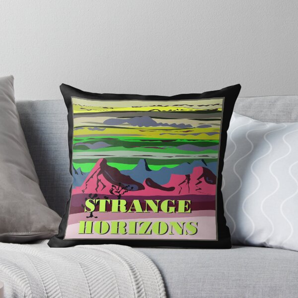 Item preview, Strange horizons - retro space landscape designed and sold by VauKaArtShop.
