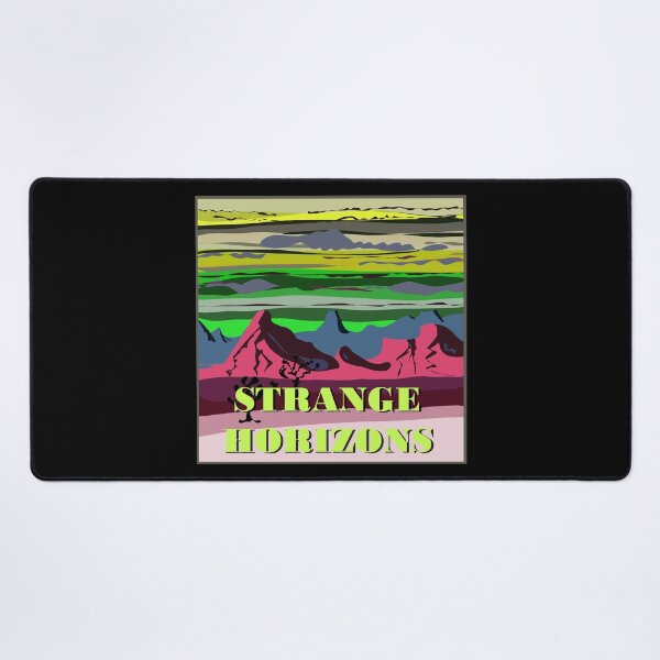 Item preview, Strange horizons - retro space landscape designed and sold by VauKaArtShop.