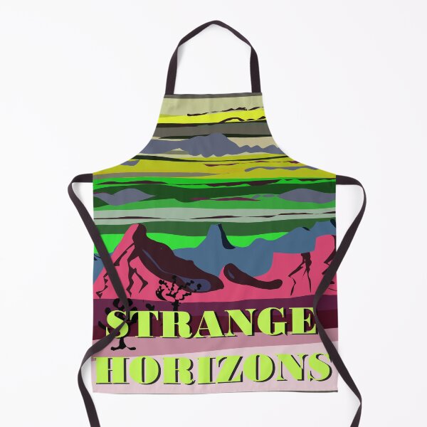 Item preview, Strange horizons - retro space landscape designed and sold by VauKaArtShop.