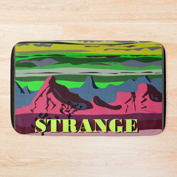 Item preview, Strange horizons - retro space landscape designed and sold by VauKaArtShop.
