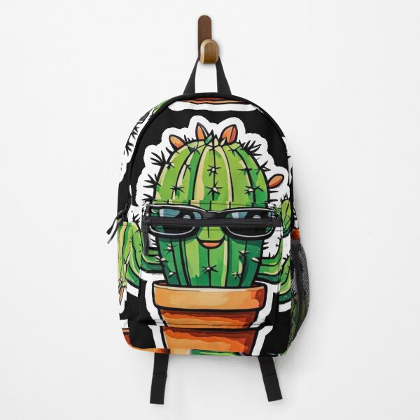 Item preview, Cute Cactus - Succulent Plant - Smiling Cactus - Potting Cactus Plants Wearing Sunglasses designed and sold by MyArt23.