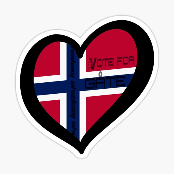 Item preview, Vote for Gåte ESC Sticker designed and sold by toracki-outlet.