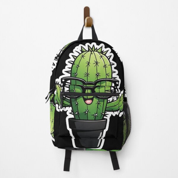 Item preview, Cute Nerd Cactus - Succulent Plant - Smiling Cactus - Potting Cactus Plants Wearing Glasses designed and sold by MyArt23.