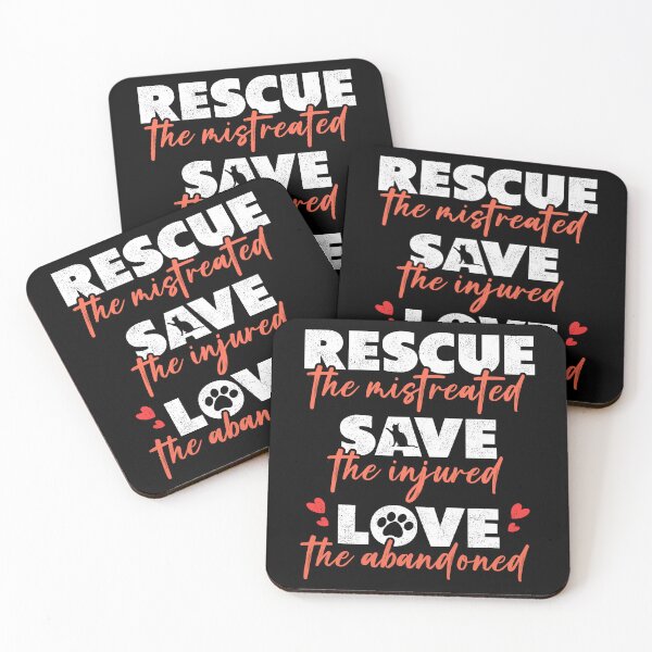 Item preview, Rescue The Mistreated Save The Injured Love The Abandoned  designed and sold by YerrouDesing.