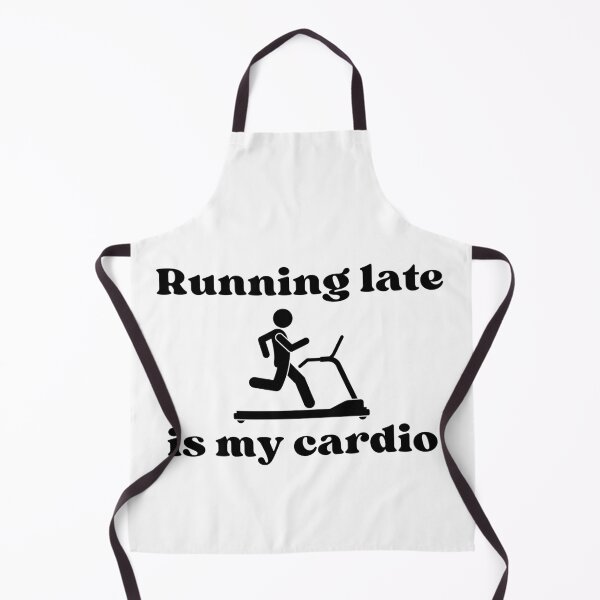 Artikelvorschau, Zu spät zu kommen ist mein Cardio – lustiger Workout-Humor entworfen und verkauft von ptlsprntsdsgn.