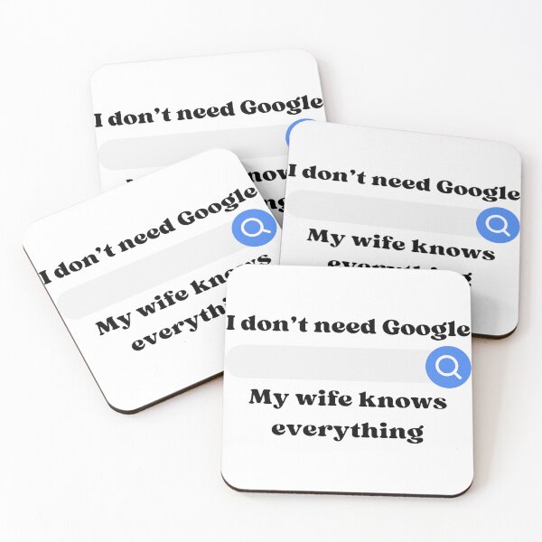 Item preview, My Wife Knows Everything - Funny Marriage Humor designed and sold by ptlsprntsdsgn.