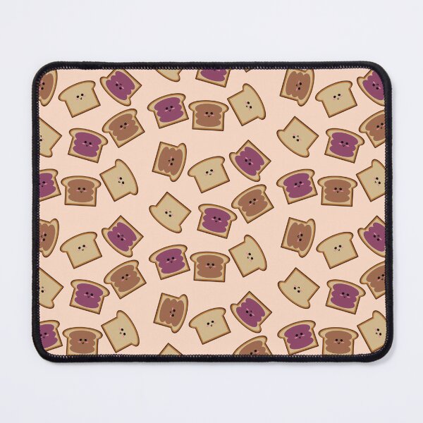 Item preview, Peanut Butter, Jelly, Plain Toast Pattern (Pale Peach) designed and sold by BLAAAAASK.