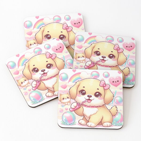 Item preview, Lulu dog blowing bubbles. designed and sold by moni0490.