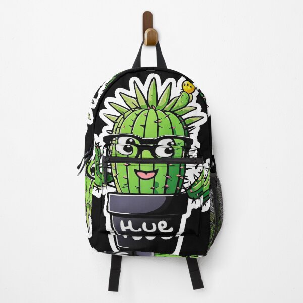 Item preview, Cute Nerd Cactus - Succulent Plant - Smiling Cactus - Potting Cactus Plants Wearing Glasses designed and sold by MyArt23.