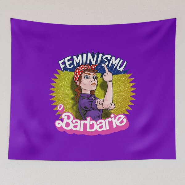 Item preview, Feminism or Barbarism (AST) designed and sold by DaltonicSociety.