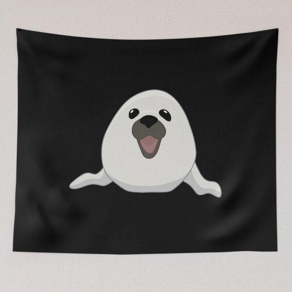 Item preview, Cute Harbor Seal Stickers  designed and sold by CANDYFrog.