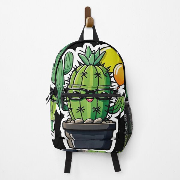 Item preview, Cute Nerd Cactus - Succulent Plant - Smiling Cactus - Potting Cactus Plants Wearing Glasses designed and sold by MyArt23.